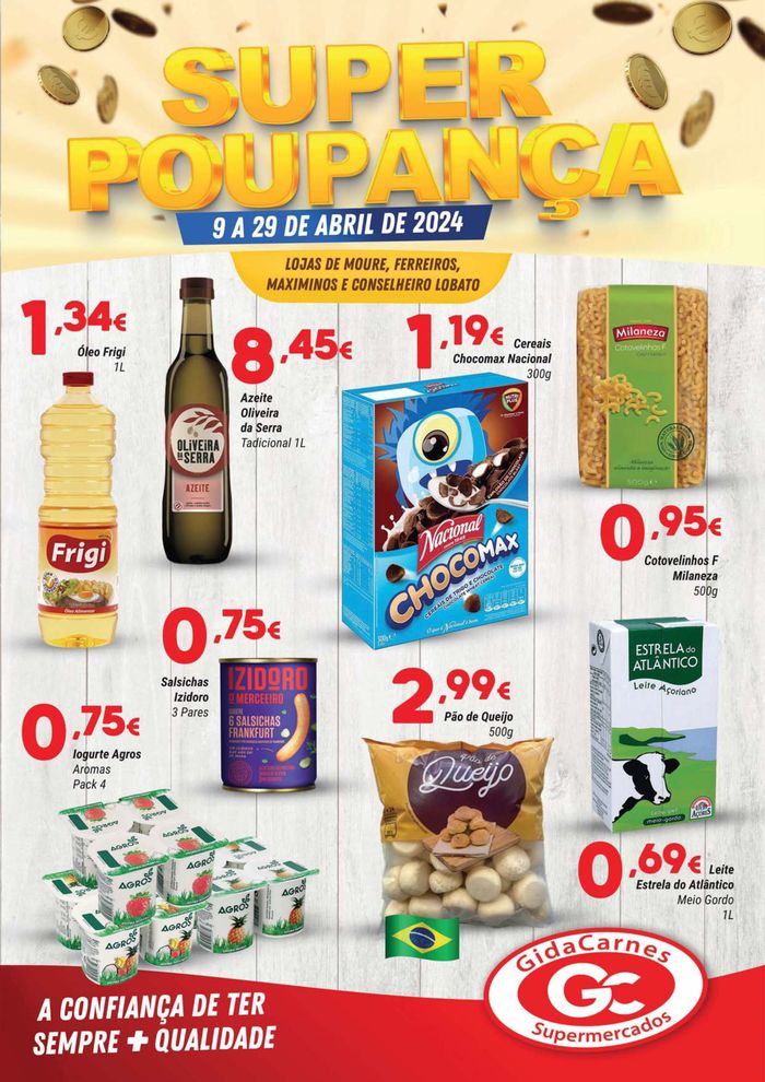 Catálogo GidaCarnes Supermercados em Moure (Vila Verde) | Folheto GidaCarnes Supermercados | 12/04/2024 - 29/04/2024