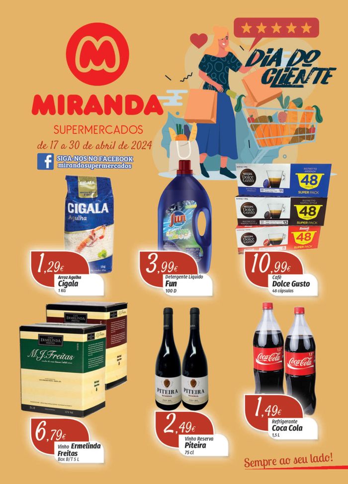 Catálogo Miranda Supermercados em Braga | Folheto Miranda Supermercados | 18/04/2024 - 30/04/2024