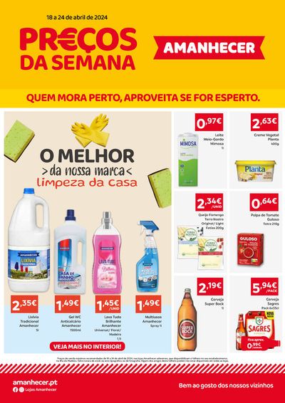 Promoções de Supermercados em Funchal | Folheto Amanhecer !  de Amanhecer | 19/04/2024 - 24/04/2024