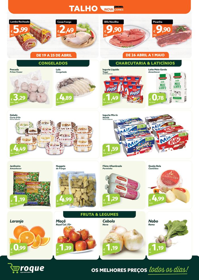 Catálogo Roque Supermercados em Monção | Folheto Roque Supermercados | 19/04/2024 - 09/05/2024