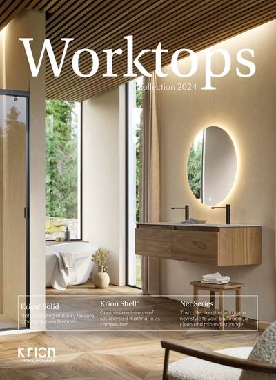 Catálogo Porcelanosa em Loures | Worktops Magazine | Krion  | 22/04/2024 - 31/12/2024