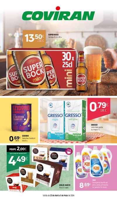 Promoções de Supermercados em Proença-a-Nova | Folhetos Coviran de Coviran | 23/04/2024 - 05/05/2024