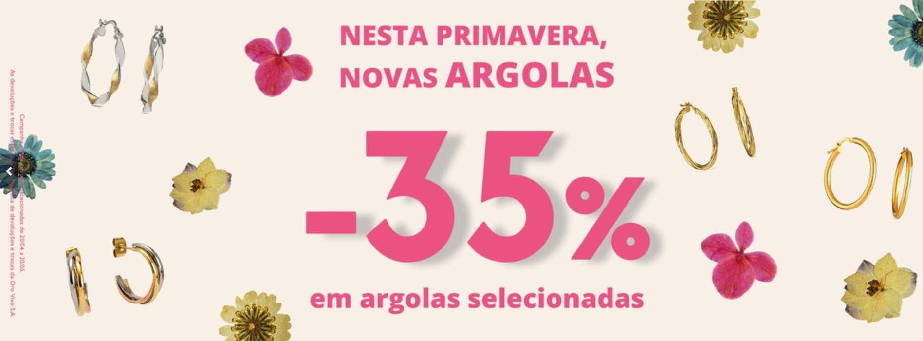 Catálogo Oro Vivo em Amadora | -35% | 23/04/2024 - 20/05/2024