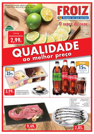Catálogo Froiz em Braga | Super FROIZ | 24/04/2024 - 08/05/2024