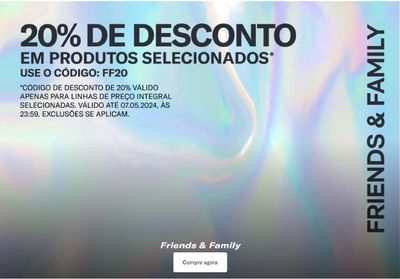 Promoções de Desporto em Alverca do Ribatejo | 20% de desconto de Sports Direct | 24/04/2024 - 07/05/2024