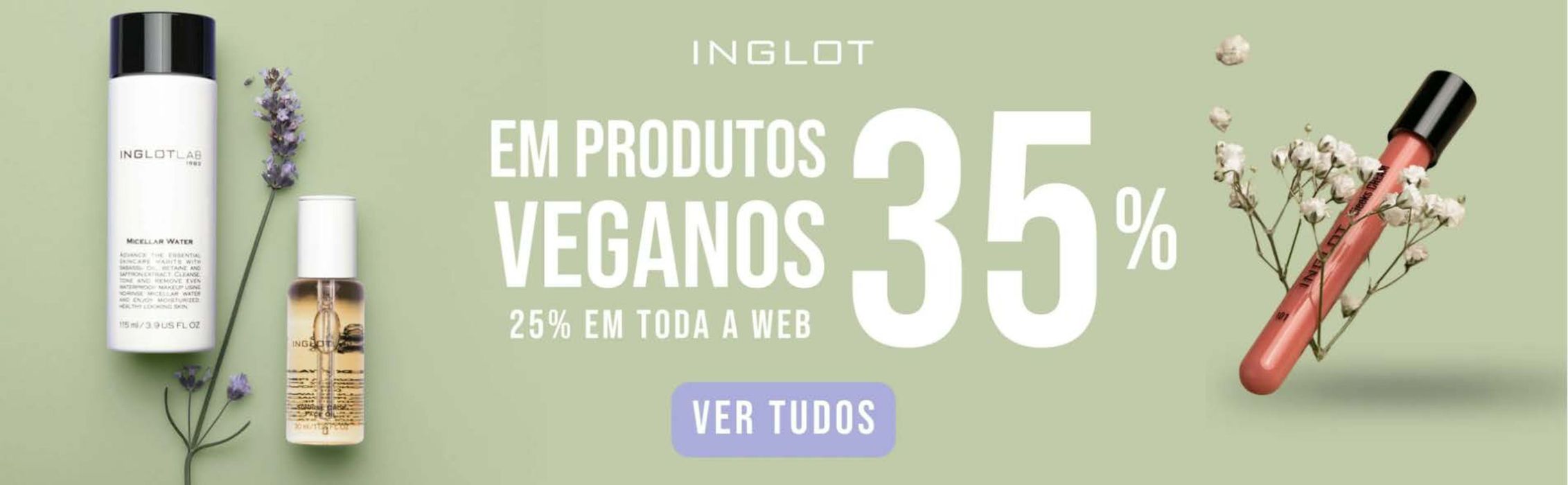 Catálogo Inglot em Portimão | Em produtos veganos | 24/04/2024 - 30/04/2024