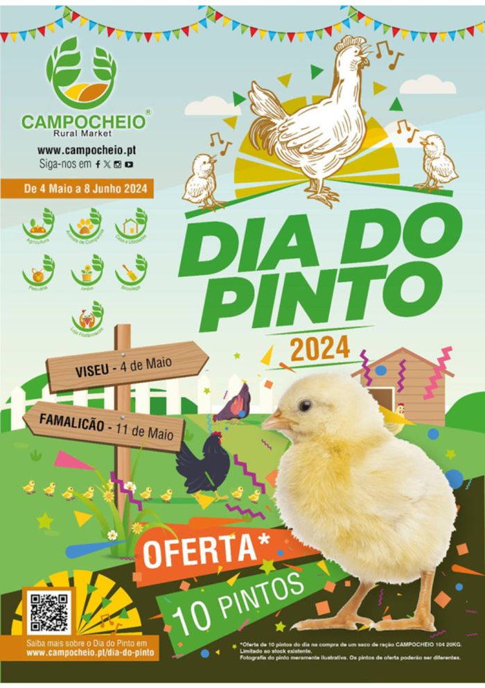 Catálogo Campo Cheio em Maia | Folheto "Dia do Pinto 2024" | 04/05/2024 - 08/06/2024