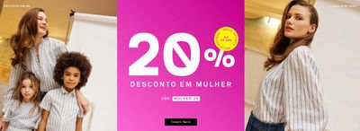 Promoções de Roupa, Sapatos e Acessórios em Mirandela | 20% Desconto de MO | 25/04/2024 - 28/04/2024