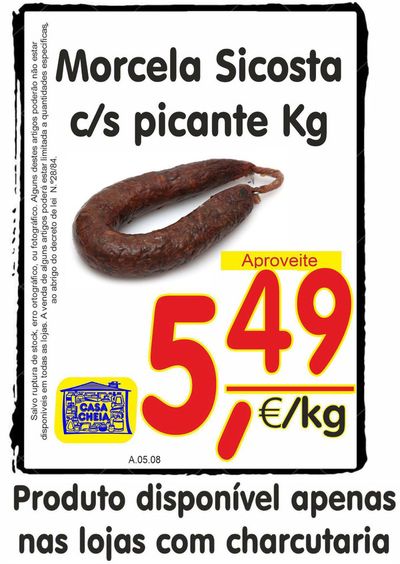 Promoções de Supermercados em Ponta Delgada | Folheto Casa Cheia de Casa Cheia | 26/04/2024 - 08/05/2024
