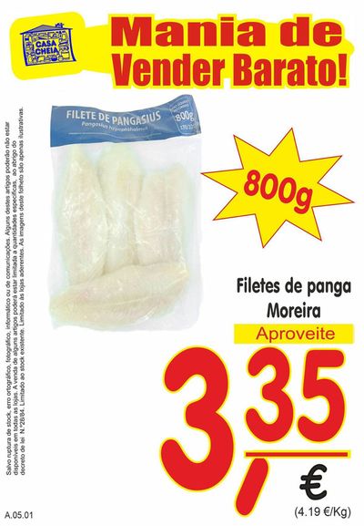 Promoções de Supermercados em Ponta Delgada | Filetes de panga de Casa Cheia | 26/04/2024 - 01/05/2024