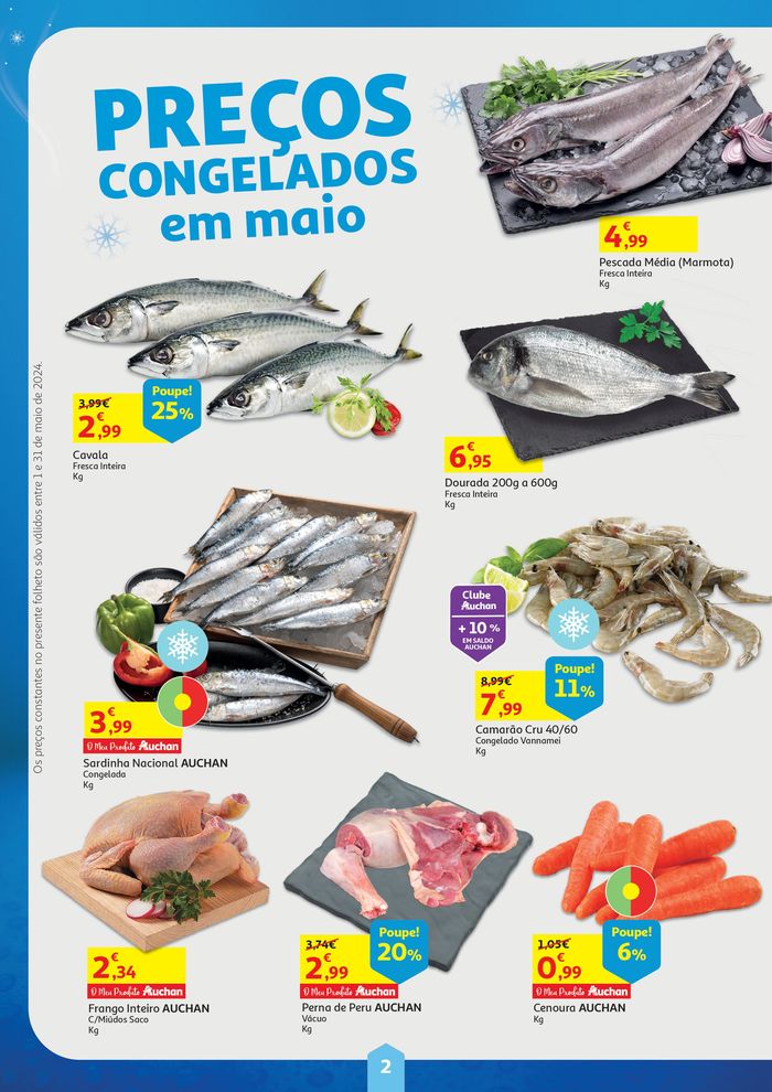 Catálogo Auchan em Porto | Cabaz da Poupança - Especial Maio | 01/05/2024 - 31/05/2024