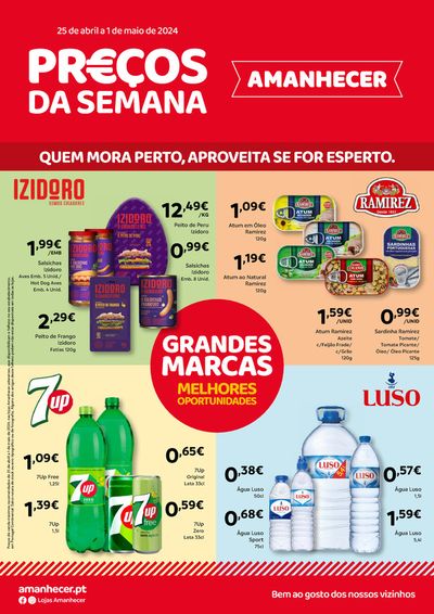 Promoções de Supermercados em Ericeira | Folheto Amanhecer  de Amanhecer | 29/04/2024 - 01/05/2024