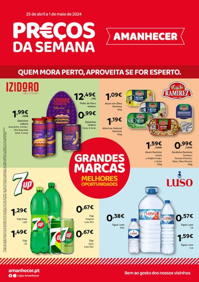 Promoções de Supermercados em Porto Moniz | Folheto Amanhecer ! de Amanhecer | 29/04/2024 - 01/05/2024