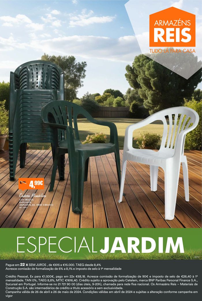 Catálogo Armazéns Reis em Aveiro | Especial Jardim | 29/04/2024 - 26/05/2024