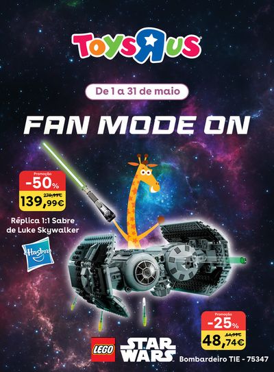 Catálogo Toys R Us em Maceda | Fan mode on | 01/05/2024 - 31/05/2024
