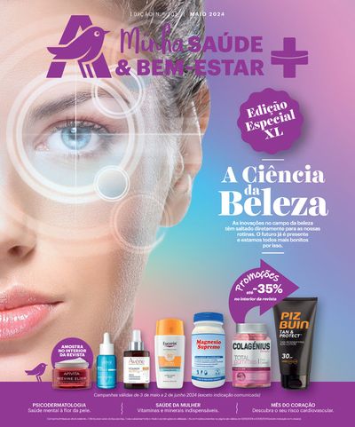 Promoções de Cosmética e Beleza em Lisboa | Minha Saúde & Bem-Estar  de Auchan | 03/05/2024 - 02/06/2024
