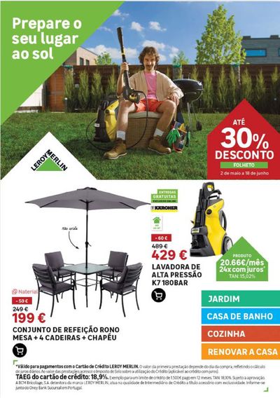 Promoções de Bricolage, Jardim e Construção em São Gonçalo | Descontos até 30%  de Leroy Merlin | 02/05/2024 - 18/06/2024