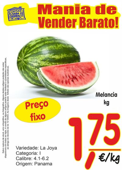 Promoções de Supermercados em Lagoa | Melancia de Casa Cheia | 03/05/2024 - 08/05/2024