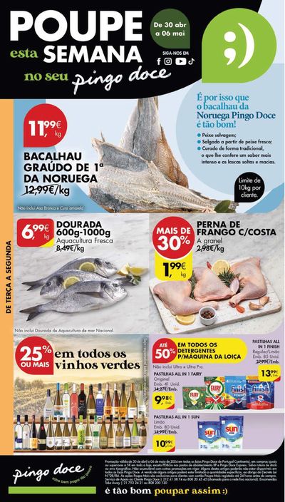 Catálogo Pingo Doce em Loures | Folheto Pingo Doce | 03/05/2024 - 06/05/2024