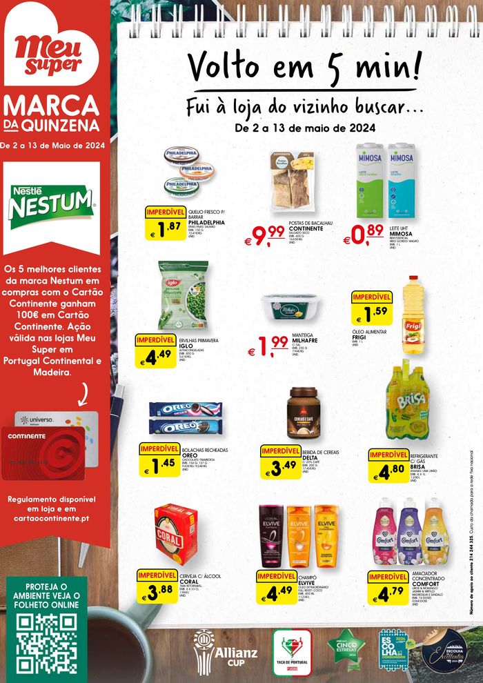 Catálogo Meu Super em Funchal | Folheto Meu Super ! | 07/05/2024 - 13/05/2024