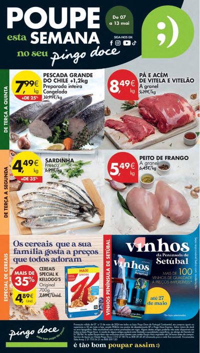 Catálogo Pingo Doce em Matosinhos | Folheto Pingo Doce. | 07/05/2024 - 13/05/2024