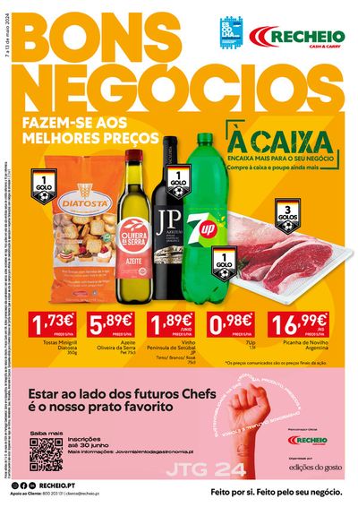 Promoções de Supermercados em Caxarias | Bons Negócios de Recheio | 07/05/2024 - 13/05/2024