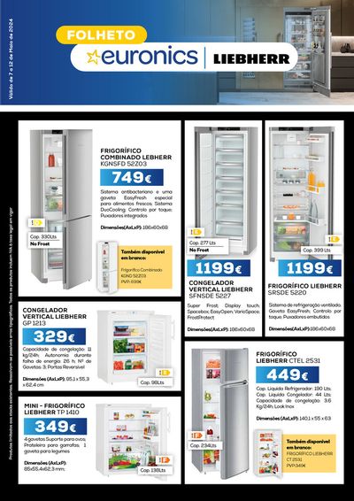 Promoções de Informática e Eletrónica em Praia da Vitória | Folheto Euronics de Euronics | 07/05/2024 - 12/05/2024