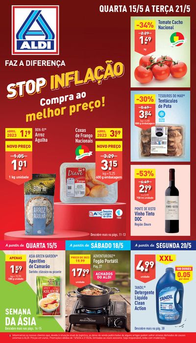 Promoções de Supermercados em Tocha | Folheto Aldi ! de Aldi | 15/05/2024 - 21/05/2024
