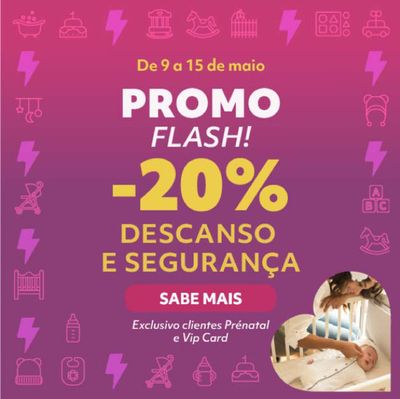 Promoções de Brinquedos e Crianças em Ribeira Grande (Açores) | Promo Flash de Prénatal | 09/05/2024 - 15/05/2024