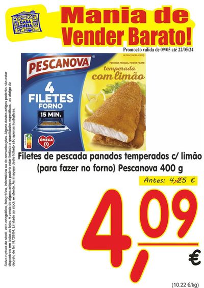 Promoções de Supermercados em Vila Franca do Campo | Pescanova de Casa Cheia | 10/05/2024 - 22/05/2024