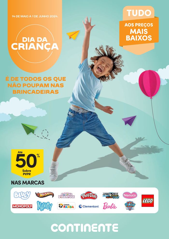 Catálogo Continente em Machico | Dia Mundial da Criança | 14/05/2024 - 01/06/2024