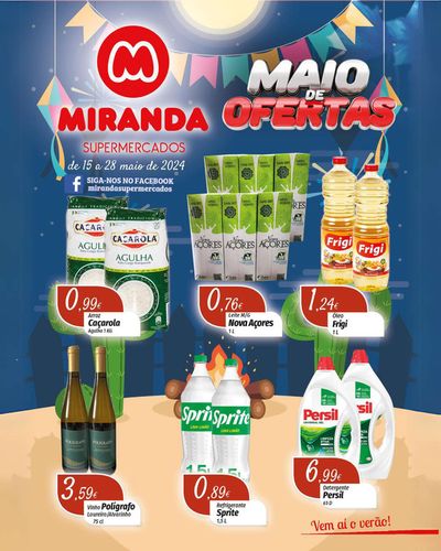 Catálogo Miranda Supermercados | Folheto Miranda Supermercados | 16/05/2024 - 28/05/2024