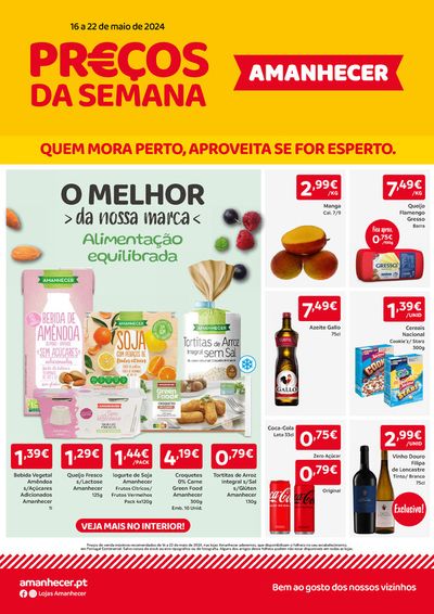 Promoções de Supermercados em Montalegre | Folheto Amanhecer ! de Amanhecer | 17/05/2024 - 22/05/2024