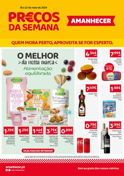 Promoções de Supermercados em Funchal | Folheto Amanhecer de Amanhecer | 17/05/2024 - 22/05/2024