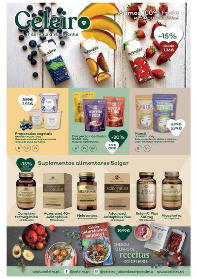 Promoções de Supermercados em Funchal | Folheto Maio Junho de Celeiro | 17/05/2024 - 30/06/2024