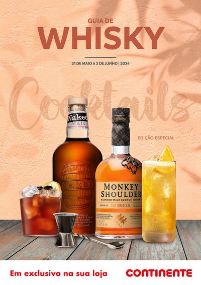 Catálogo Continente em Rio Tinto | Whisky | 22/05/2024 - 02/06/2024