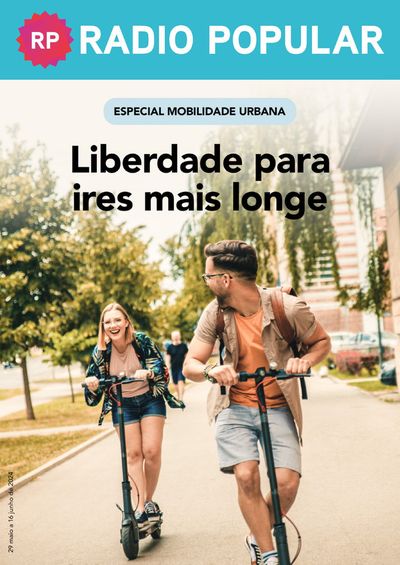 Catálogo Radio Popular em Fontes (Abrantes) | Especial Mobilidade Urbana | 30/05/2024 - 16/06/2024