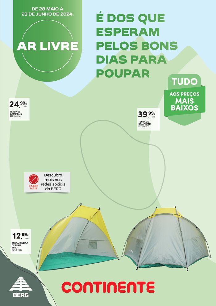 Catálogo Continente em Rio Tinto | Ar Livre | 30/05/2024 - 23/06/2024