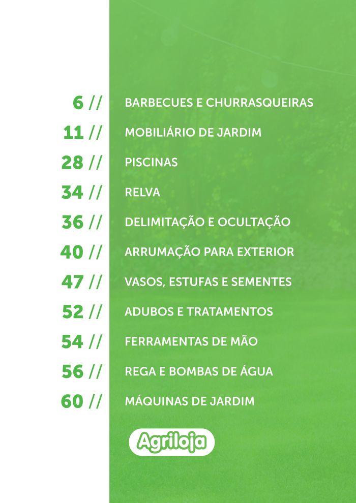 Catálogo Agriloja em Braga | Folheto Agriloja | 03/06/2024 - 31/12/2024
