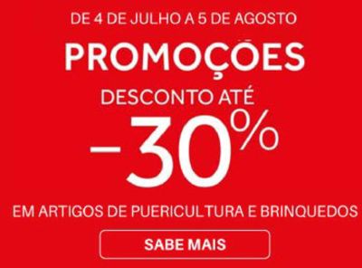 Promoções de Brinquedos e Crianças em Vila Nova de Gaia | Descontos Até -30%  de Prénatal | 04/07/2024 - 05/08/2024