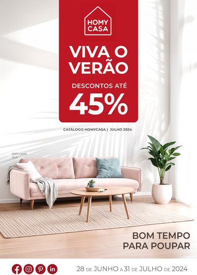 Catálogo Homy Casa em Águeda | Viva o Verão | 28/06/2024 - 31/07/2024