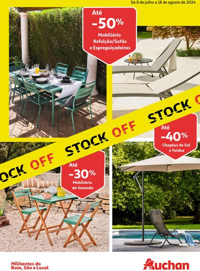 Promoções de Bricolage, Jardim e Construção em Amadora | Stock Off de Auchan | 08/07/2024 - 18/08/2024
