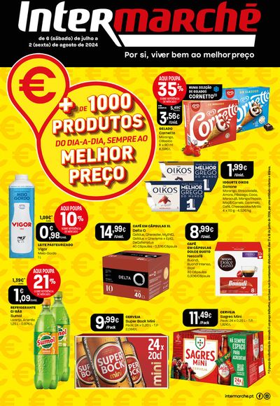 Promoções de Supermercados em Porto | CATÁLOGO 1000 PRODUTOS AO MELHOR PREÇO de Intermarché | 08/07/2024 - 02/08/2024
