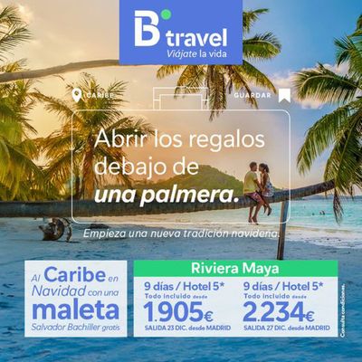 Promoções de Viagens em Alcochete | Riviera Maya de B the travel brand | 10/07/2024 - 31/12/2024