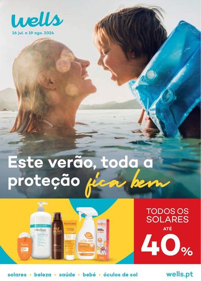 Promoções de Farmácias e Saúde em Amadora | Folhetos Well's de Well's | 16/07/2024 - 19/08/2024
