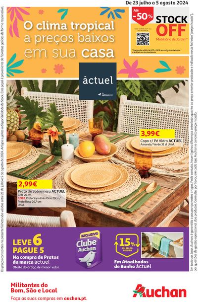 Catálogo Auchan em Vila Nova de Famalicão | Casa Verão | 23/07/2024 - 05/08/2024