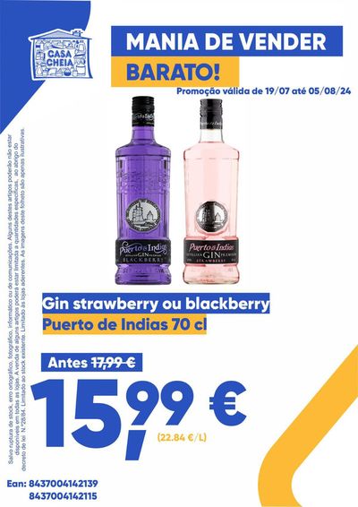 Catálogo Casa Cheia | Gin strawberry ou blackberry | 23/07/2024 - 05/08/2024