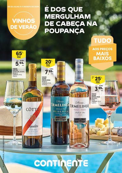 Catálogo Continente em Funchal | Vinhos de Verão | 23/07/2024 - 11/08/2024