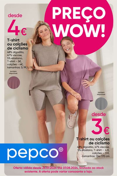 Catálogo Pepco em Cantanhede | Preço WOW! | 25/07/2024 - 07/08/2024