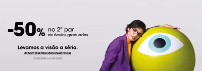 Promoções de Óticas em Porto | -50%  de Grandoptical | 22/08/2024 - 31/01/2025